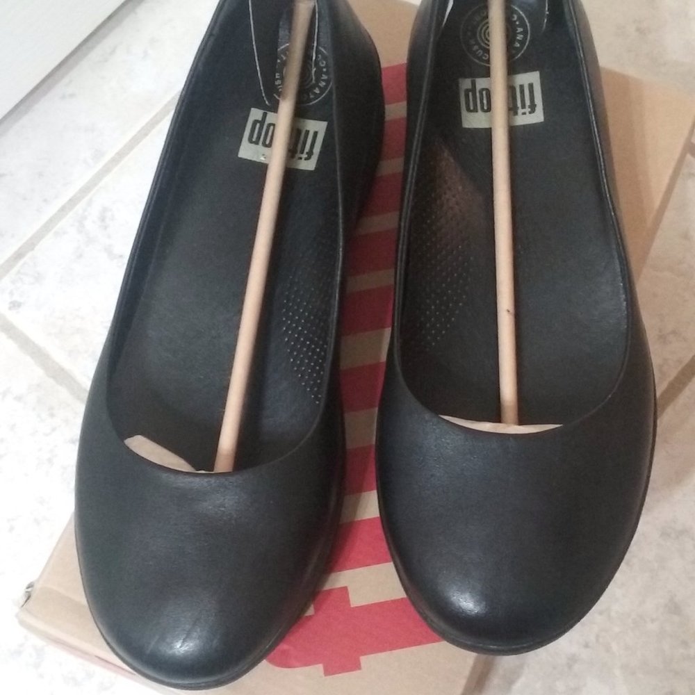 fitflop Black Ballet Flats